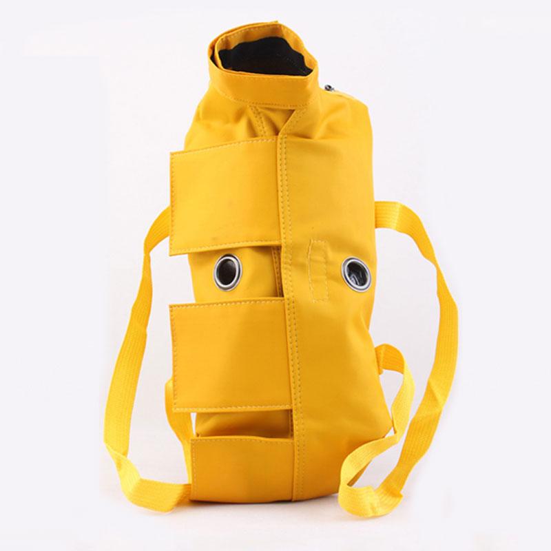 Cat Bag for Cleaning Ear Trimming Nail Care Hospital Yellow Pet Handbag