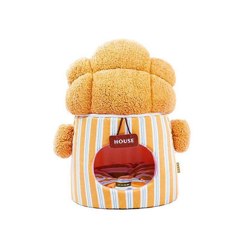 Cauliflower Cat Bed Cave 2 Color Warm House