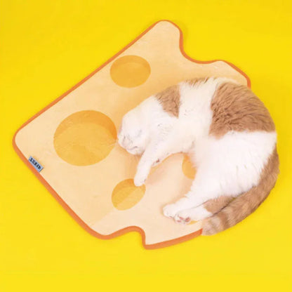 Cheese Catnip Cute Cat Plush Chew Toys - MEWCATS