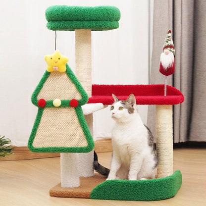 Christmas Cat Tree 3 Style Climbing Frame