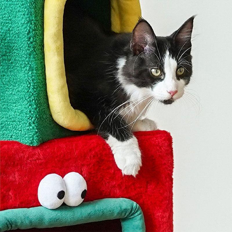 Christmas Gift ClimbingTree Bed For Multiple Cats - MEWCATS