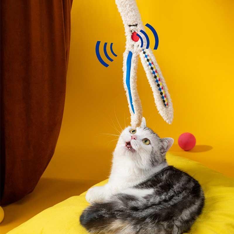 Circus Series Animals Interactive Cat Toy Wand Stick