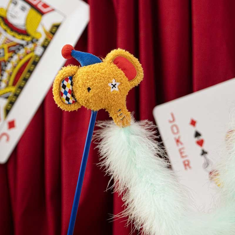 Circus Series Animals Interactive Cat Toy Wand Stick