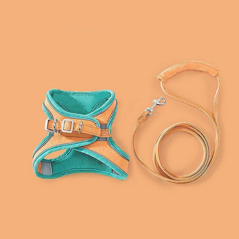Cat Harness Leash Set 3 Color Escape Proof Large Easy Control Cat Lead