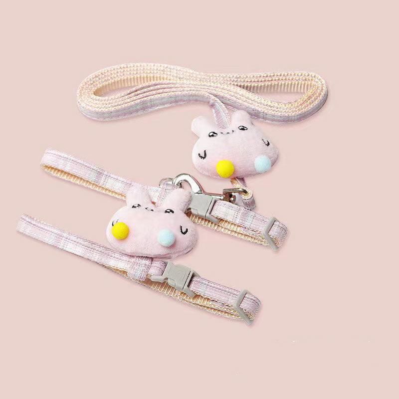 Clouds Cat Harness 4 Color Kitty Leash Set