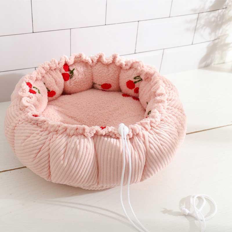 Clouds Petals Cat Bed 3 colors Adjustable Soft Cat Mat Nest