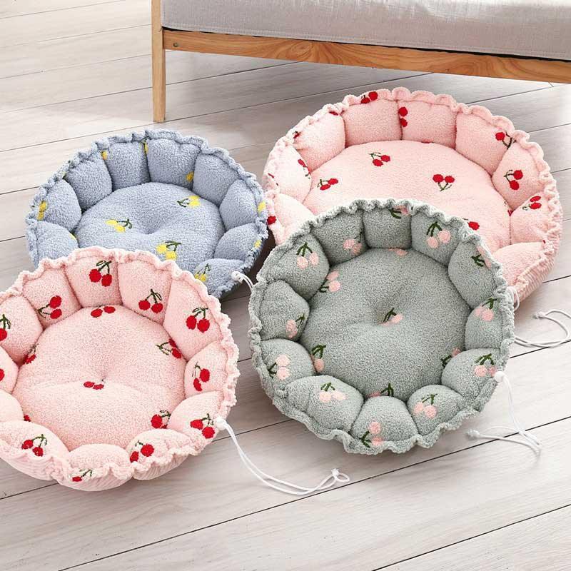 Clouds Petals Cat Bed 3 colors Adjustable Soft Cat Mat Nest