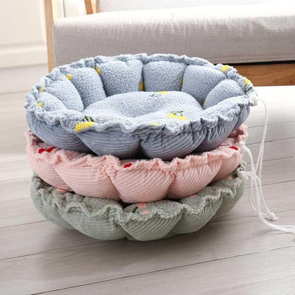 Clouds Petals Cat Bed 3 Colors Adjustable Mat - MEWCATS