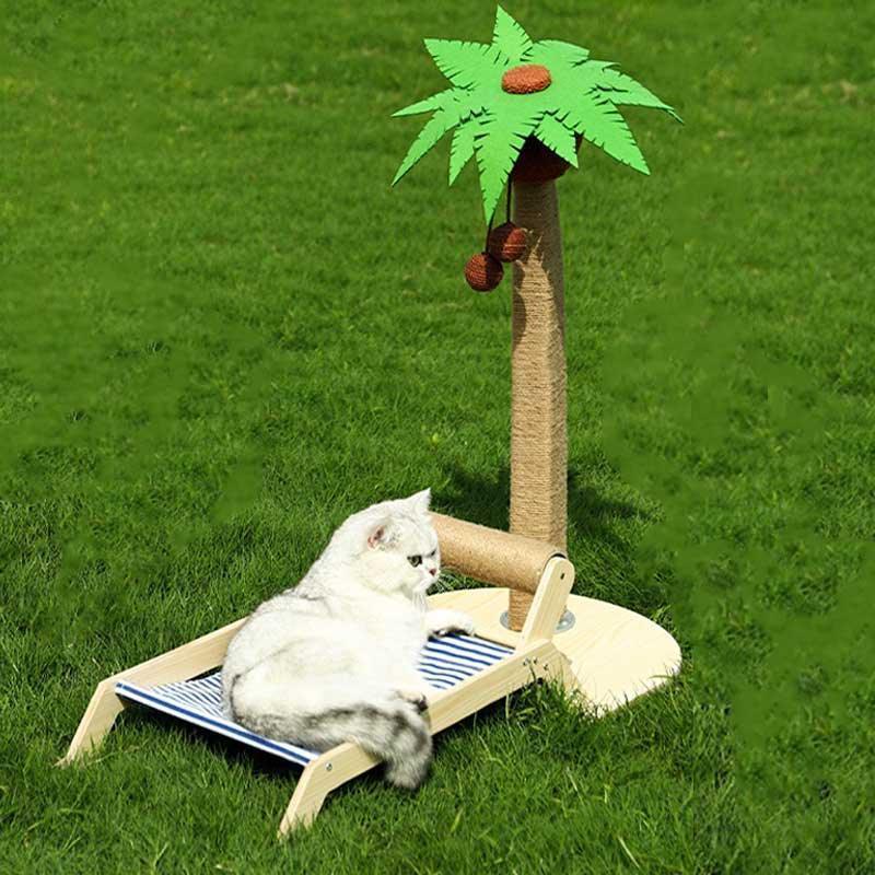 palm tree cat bed Coconut Bed 4 StylesCat Scratcher