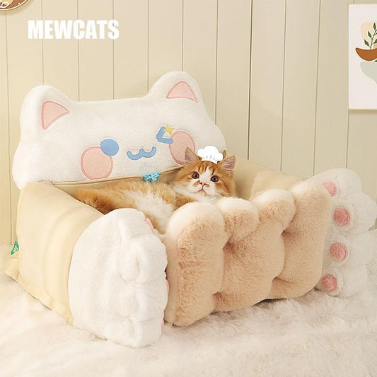 Cookie Chef Cat Couch Warm Sofa Bed - MEWCATS