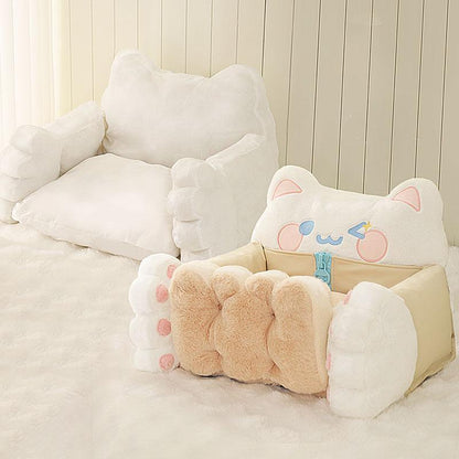 Cookie Chef Cat Couch Warm Sofa Bed - MEWCATS