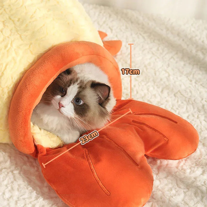 Crispy Tempura Cat Cave Bed - MEWCATS
