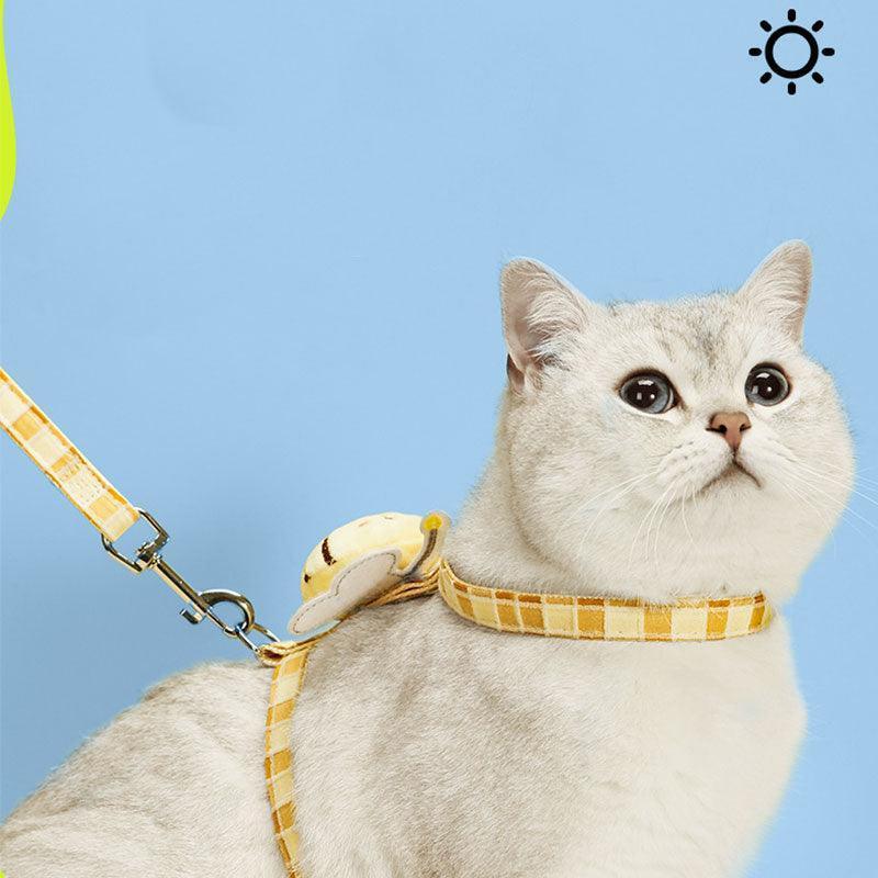 Cute Bee Cat Harness 3 Style Leash Set