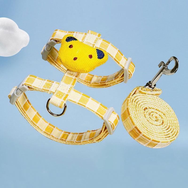 Cute Bee Cat Harness 3 Style Leash Set