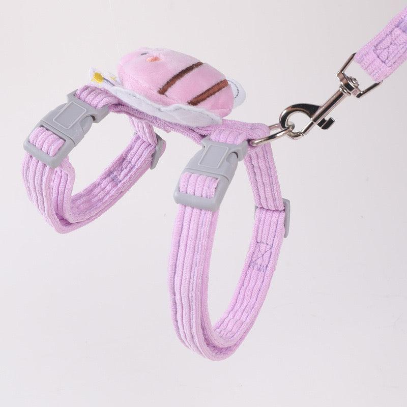Cute Bee Cat Harness Leash Set - MEWCATS