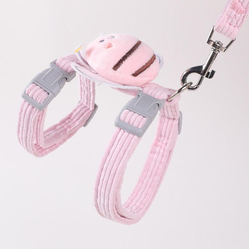 Cute Bee Cat Harness Leash Set - MEWCATS