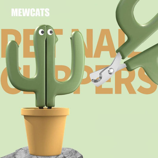 Cute Cactus Cat Nail Clipper Claw Trimmer