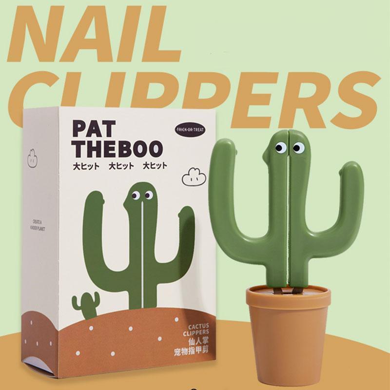 Cute Cactus Cat Nail Clipper Claw Trimmer