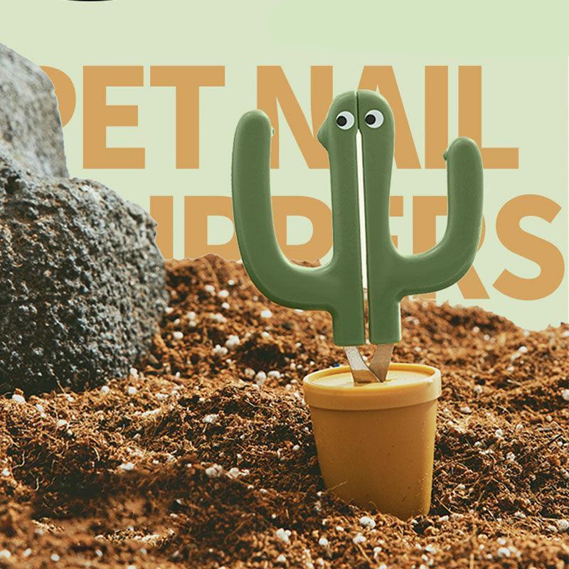 Cute Cactus Cat Nail Clipper Claw Trimmer
