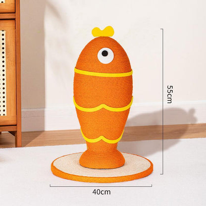 Cute Carrot Cat Scratching Kitty Tree - MEWCATS