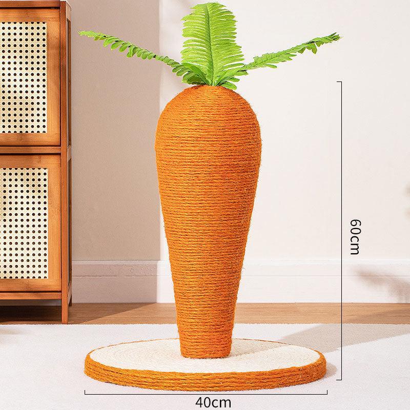 Cute Carrot Cat Scratching Kitty Tree - MEWCATS