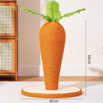Cute Carrot Cat Scratching Kitty Tree - MEWCATS