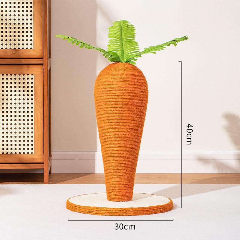 Cute Carrot Cat Scratching Kitty Tree - MEWCATS