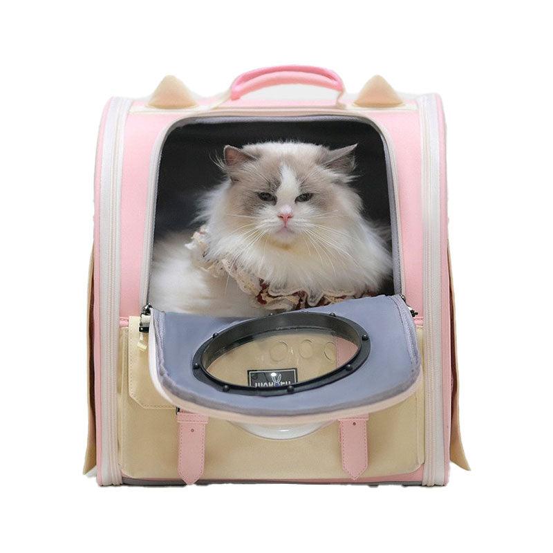 Cute Cat Carriers Foldable 3 Color Bubble Backpack - MEWCATS
