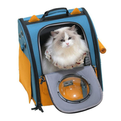 Cute Cat Carriers Foldable 3 Color Bubble Backpack - MEWCATS