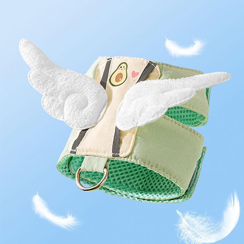Cute Cat Harness With Wings Leash Set Large Cat Lead - MEWCATS