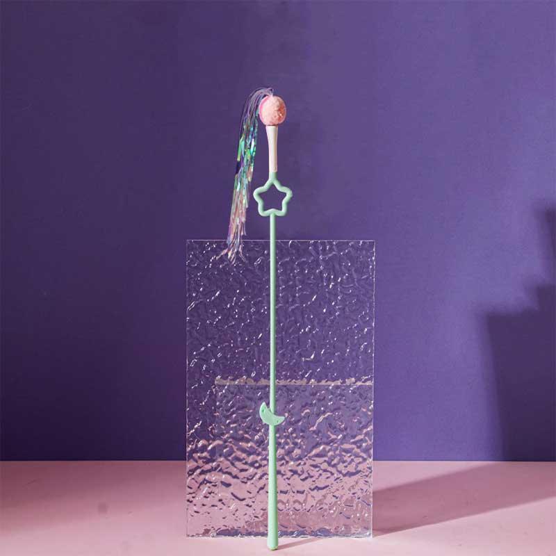 Cute Cat Toy Wand Kitty Interactive Stick