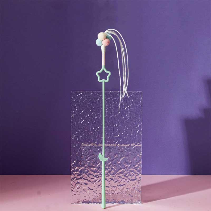 Cute Cat Toy Wand Kitty Interactive Stick