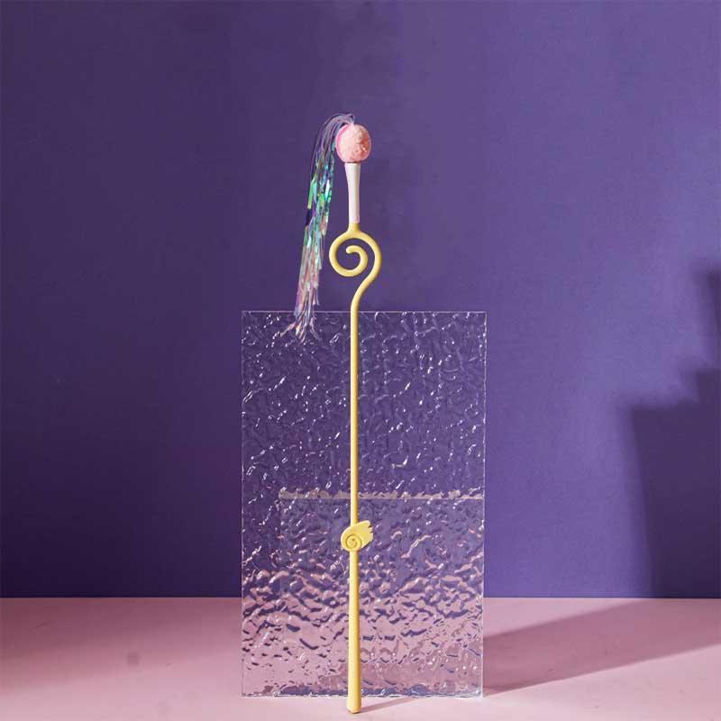 Cute Cat Toy Wand Kitty Interactive Stick