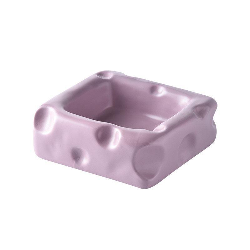 Cute Ceramic Bowl Cheese Cat Food Water Bowl