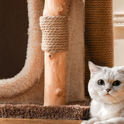 Deluxe Large Cat Climbing Frame Treehouse - MEWCATS