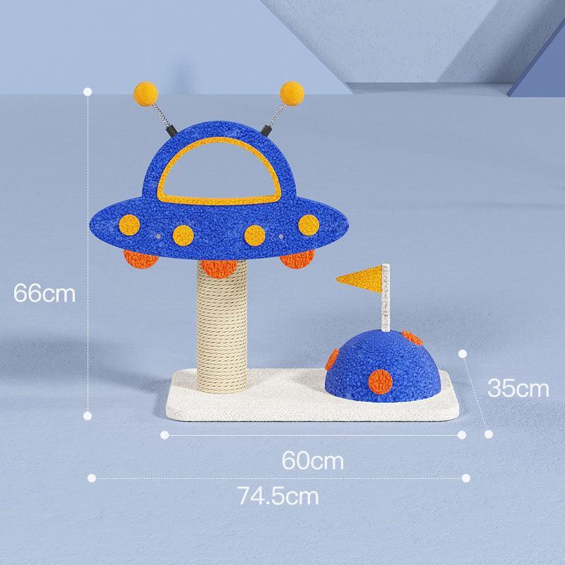 Deluxe Large Space Cat Tree Blue Climbing Frame Cat Tower - MEWCATS