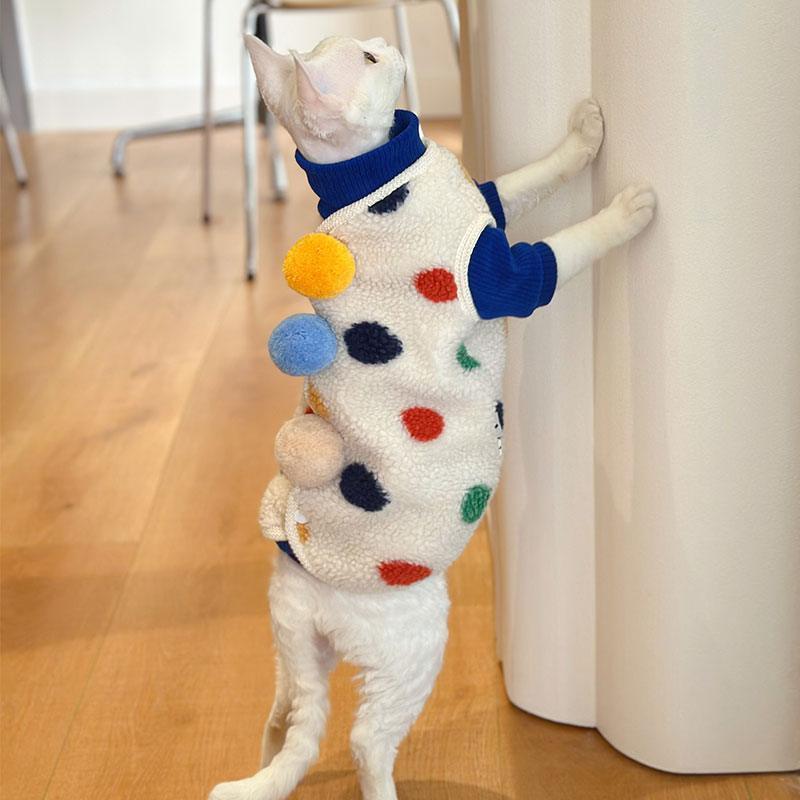 Devon Sphynx Hairless Cat Clothes Vest