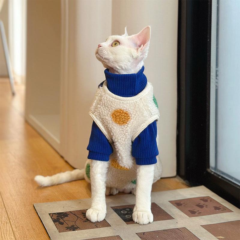 Devon Sphynx Hairless Cat Clothes Vest