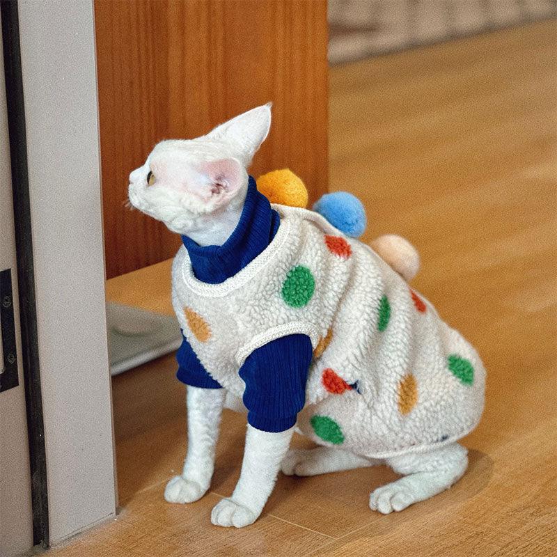 Devon Sphynx Hairless Cat Clothes Vest