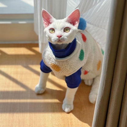 Devon Sphynx Hairless Cat Clothes Vest