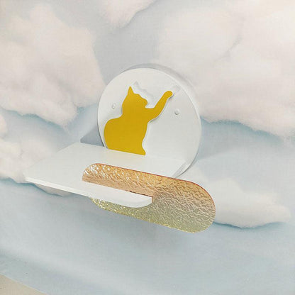 Dream Cat Shelves for Walls Glass Walkway