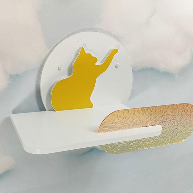 Dream Cat Shelves for Walls Glass Walkway