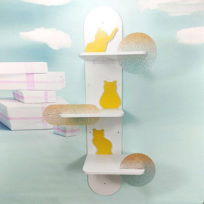 Dream Cat Shelves for Walls Glass Walkway