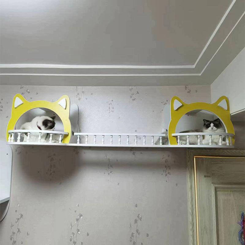 Dream Cat Shelves for Walls Glass Walkway