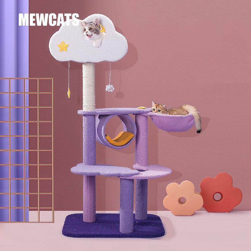 Dreamland Cat Climb Scratching Tree Tower - MEWCATS