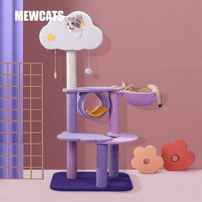 Dreamland Cat Climb Scratching Tree Tower - MEWCATS