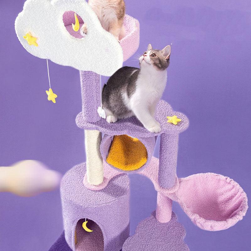Dreamland Cat Climb Scratching Tree Tower - MEWCATS