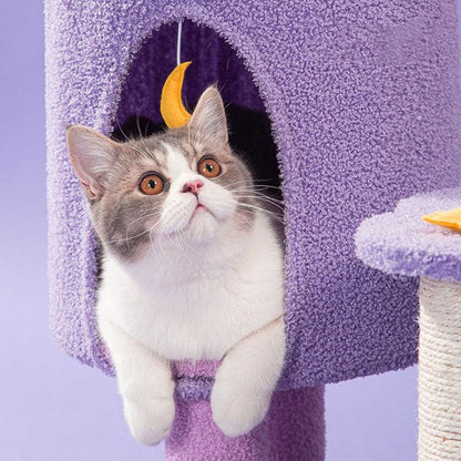 Dreamland Cat Climb Tree Tower Cat Scratching Post Climbing Frame