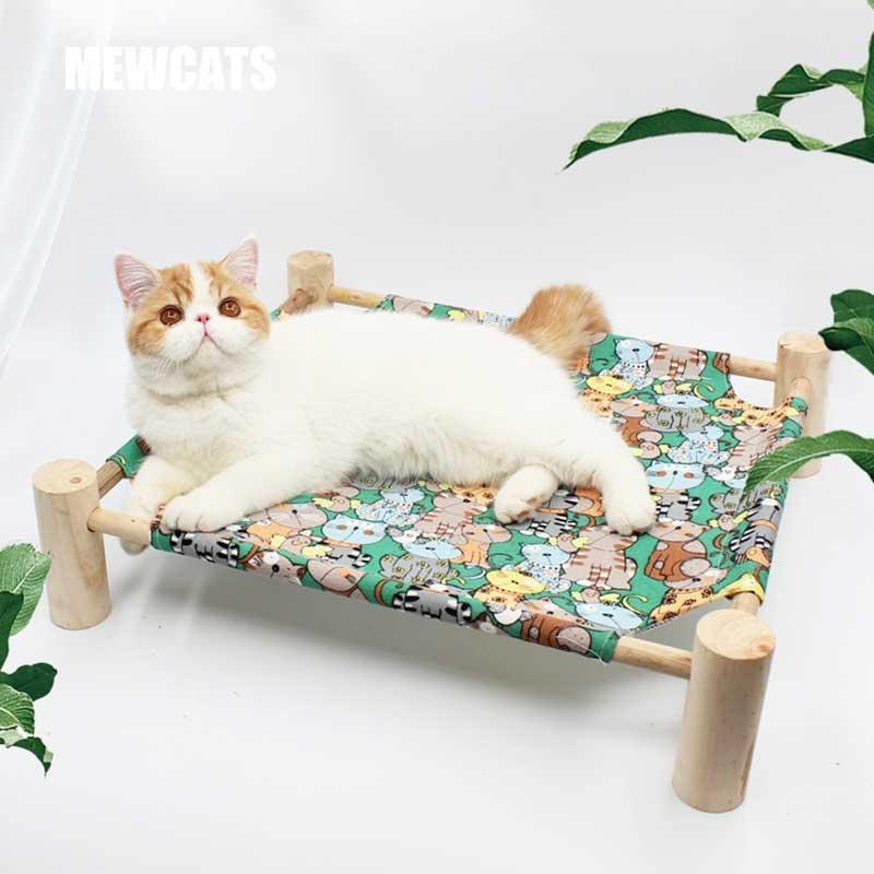 Elevated Cat Bed 9 Color Cute Summer Hammocks