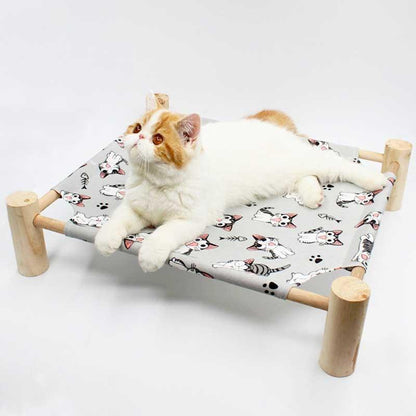 Elevated Cat Bed 15 Color Cute Summer Hammocks - MEWCATS